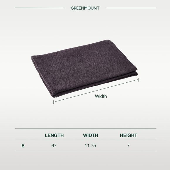 Women's Scarf 100% Cashmere Knitted Scarf Shawl Plant Dyeing 6438 - Picture 6 of 7